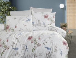 Постельное белье из ранфорса KARVEN N023 HOPE GREY 50х70 (2шт), 70х70 (2шт) евро