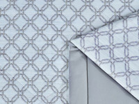 Постельное белье с летним одеялом из египетского хлопка Premium ASABELLA Аристократ 50х70 (2шт) 1,5-спальное