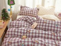 Постельное белье из твил-сатина TANGO китти 70х70 (2шт) 1,5-спальное