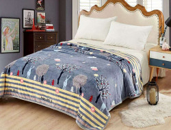 Плед из микрофибры TANGO ФЛАНЕЛЬ Олени 150х200