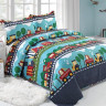Покрывало с наволочками хлопковое TANGO PATCHWORK PW333-199 230х250