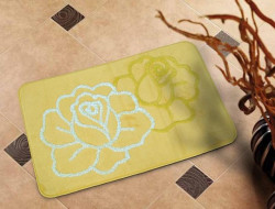 Коврик из микрофибры 3D TANGO ДВЕ РОЗЫ 13025-06 50х80