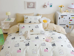Постельное белье из твил-сатина TANGO мяу 50х70 (2шт), 70х70 (2шт) евро