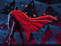 Кристальная (алмазная) мозаика ФРЕЯ ALVA-32 Супергерой