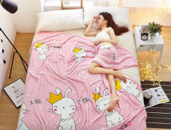 Плед из микрофибры TANGO ФЛАНЕЛЬ Банни 200х220