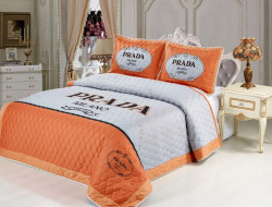 Покрывало с наволочками из сатина TANGO 180-5-01 панно 220х240