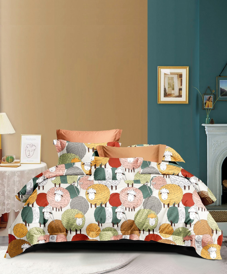 Постельное белье из твил-сатина TANGO барашки 50х70 (2шт) 1,5-спальное