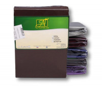 Комплект сатиновых наволочек АЛЬВИТЕК шоколадный 50х70 (2шт)