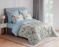Постельное белье из печатного твил-сатина SAILID BR-12-3 евро