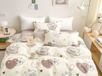 Постельное белье из твил-сатина TANGO puppy love 50х70 (2шт), 70х70 (2шт) евро