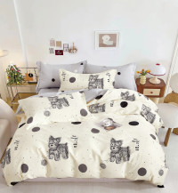 Постельное белье из твил-сатина TANGO собачки 70х70 (2шт) семейное