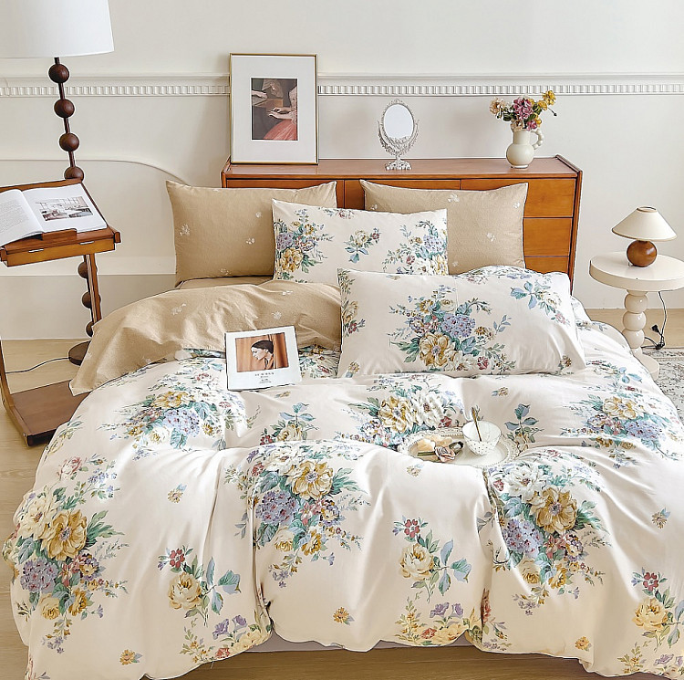 Постельное белье из сатина TANGO бовали 70х70 (2шт) 2-спальное