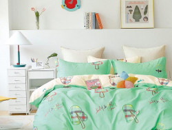 Постельное белье двухстороннее из твила TANGO TPIG-1552 50х70 (1шт), 70х70 (1шт) 1,5-спальное