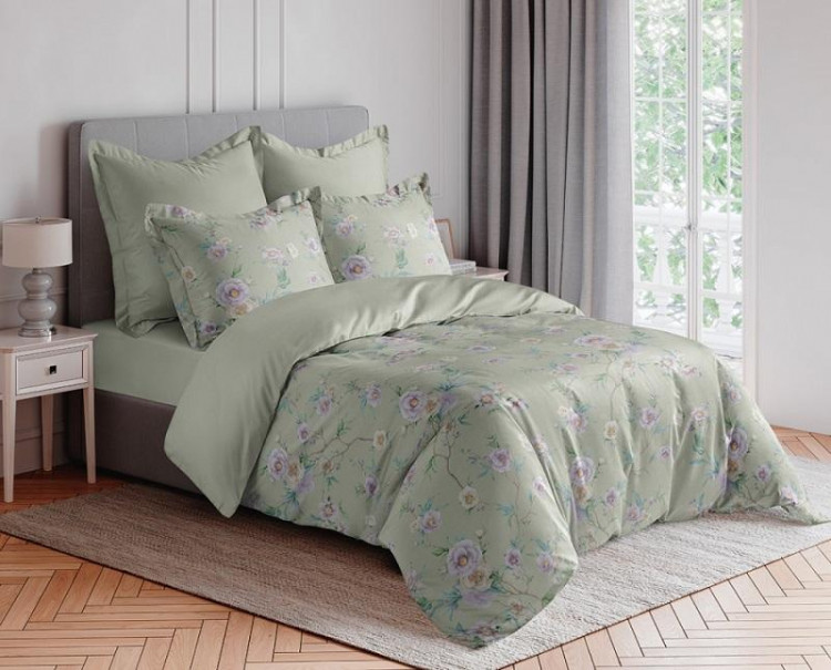 Постельное белье из печатного твил-сатина SAILID BR-13-3 евро