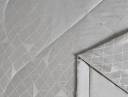 Постельное белье с летним одеялом из египетского хлопка Premium ASABELLA Бежевая пудра 50х70 (2шт) евро