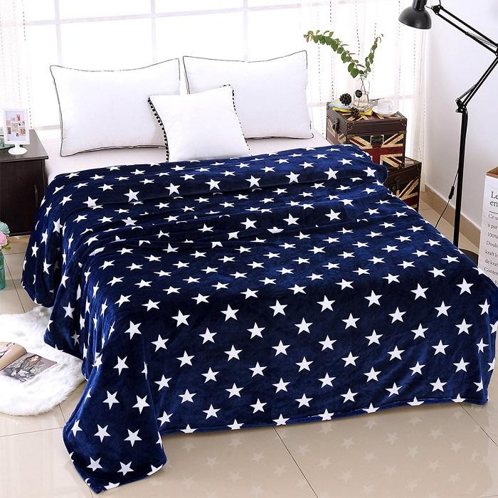 Плед из микрофибры TANGO ФЛАНЕЛЬ Звездопад 150х200