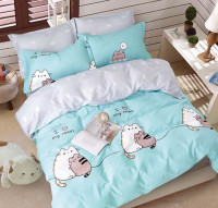 Постельное белье двухстороннее из твила TANGO love mom 70х70 (2шт) 2-спальное