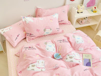 Постельное белье из твил-сатина TANGO happiness 50х70 (2шт), 70х70 (2шт) евро