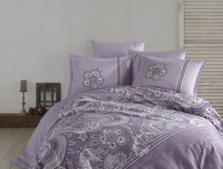 Постельное белье из сатина KARVEN N021 PELLINI LILAC V-2 50х70 (2шт), 70х70 (2шт) евро