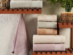 Набор кухонных полотенец махровых хлопковых KARVEN HM731 SARDES 30х50 (4шт)