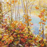 Набор для вышивания PANNA Золотая коллекция PS-1853 ДИВНАЯ ОСЕНЬ 45,5х26,5