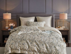 Постельное белье фланелевое из тенсела ASABELLA Пейсли 50х70 (1шт), 70х70 (1шт) 1,5-спальное