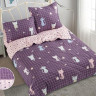 Постельное белье из микросатина с одеялом TANGO DE VERANO  Y-56 50х70 (1шт), 70х70 (1шт) 1,5-спальное