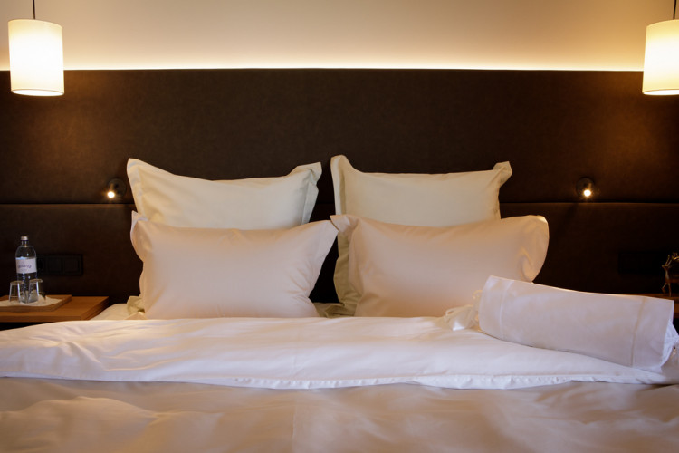 Постельное белье VON DER THANNEN TWIST WHITE AND BEIGE 50х70 (2шт) семейное