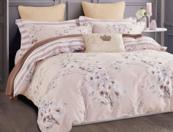 Постельное белье двухстороннее из твила TANGO ФАУНДО 50х70 (2шт) и 70х70 (2шт) евро