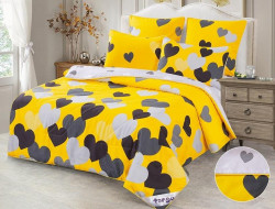 Постельное белье из микросатина с одеялом TANGO DE VERANO  Y-12 50х70 (2шт) семейное