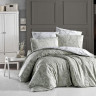 Постельное белье из ранфорса KARVEN N031 ZENA GREEN 50х70 (2шт), 70х70 (2шт) семейное