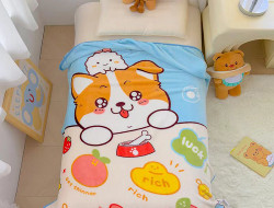 Плед детский из микрофибры TANGO ФЛАНЕЛЬ Вкусняшки 100х140