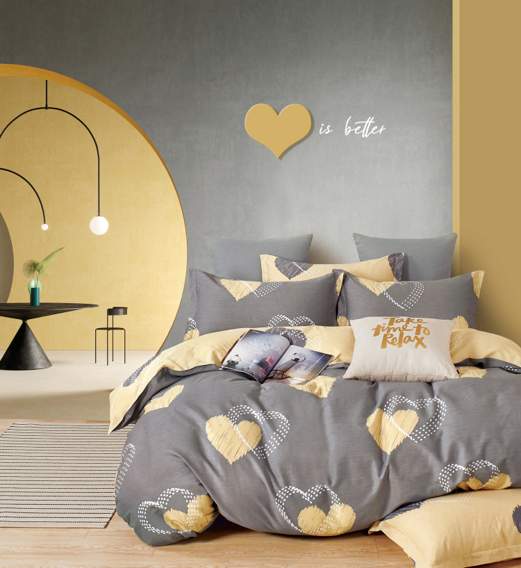 Постельное белье из твил-сатина TANGO ловер 50х70 (2шт) 2-спальное