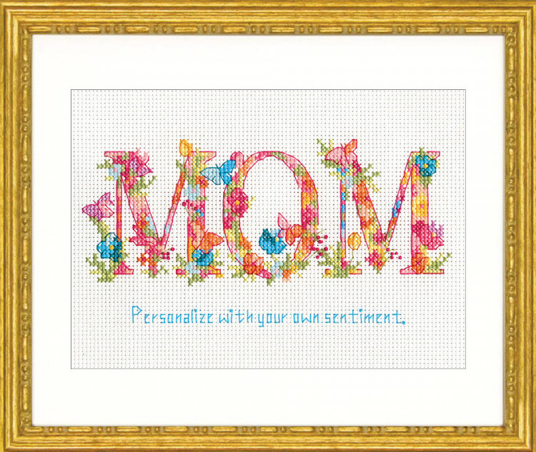 Набор для вышивания DIMENSIONS 70-65180 Мама 12,5x17,7 см