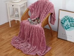 Плед из велсофта АЛЬВИТЕК SOFT PLUSH ORRIZONTE 012 180х200