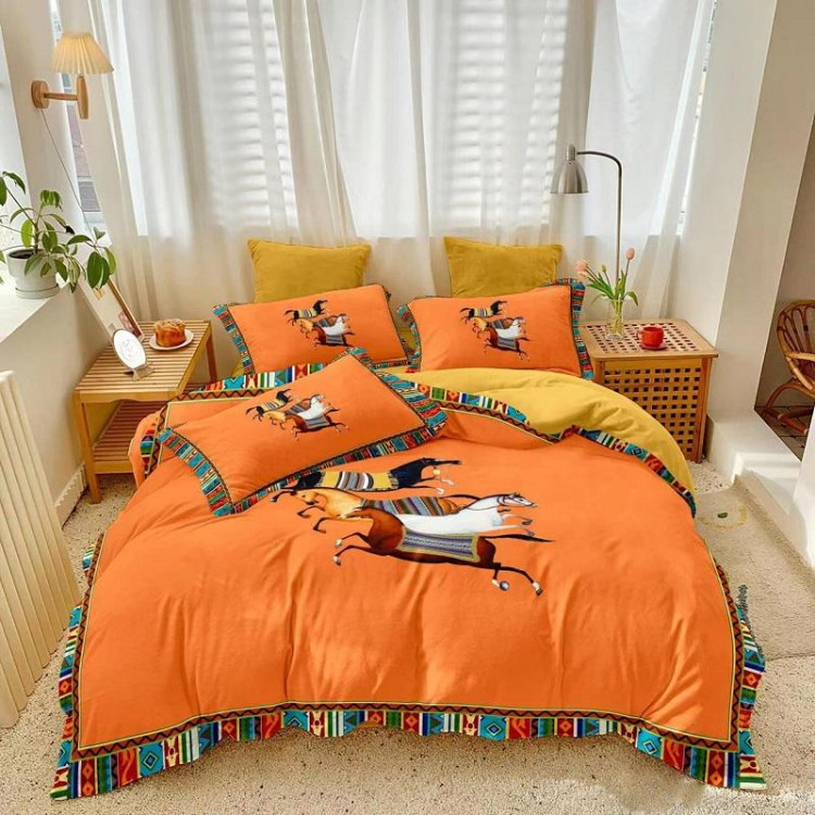 Постельное белье из египетского хлопка TANGO TIS-224 50х70 (2шт) 1,5-спальное