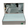 Постельное белье из бамбука KARVEN N065 BELLA бирюзовое 50х70 (4шт) евро