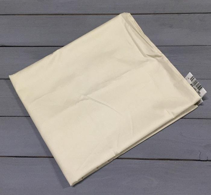 Комплект сатиновых наволочек АЛЬВИТЕК кремовый 50х70 (2шт)