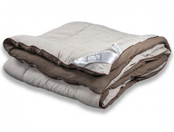 Одеяло стеганое АЛЬВИТЕК FLUFFY DREAM ОЖЛ-О-20 мокко-бежевое 172x205 легкое