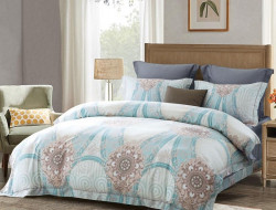 Постельное белье из премиум-сатина в чемодане SAILID K-97-3 евро