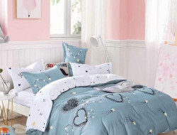 Постельное белье из микросатина TANGO DREAM FLY DF-425-70 70х70 (2шт) семейное