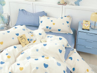 Постельное белье из твил-сатина TANGO дела сердечные 50х70 (2шт), 70х70 (2шт) евро