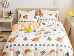 Детское постельное белье из сатина TANGO NOVELLA TS-X187 50х70 (1шт) и 70х70 (1шт) 1,5-спальное