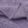 Покрывало тонкое велюровое TANGO CASABLANCA сиреневое 220х240