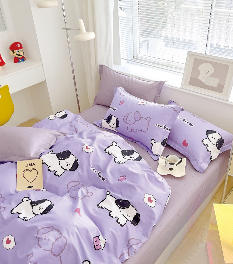 Постельное белье из твил-сатина TANGO тобби 50х70 (2шт) 1,5-спальное