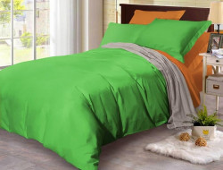 Постельное белье двухстороннее из сатина SAILID BL-47-3 евро