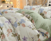 Постельное белье из печатного сатина SAILID B-504-1 1,5-спальное