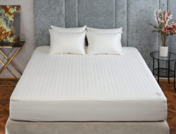 Наматрасник GERMAN GRASS MATTRESS COTTON DRYSOFT GRASS непромокаемый с юбкой 180х200х40