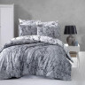 Постельное белье из ранфорса KARVEN N023 ZENA GREY 50х70 (2шт), 70х70 (2шт) евро