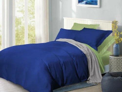 Постельное белье двухстороннее из сатина SAILID BL-54-1 1,5-спальное